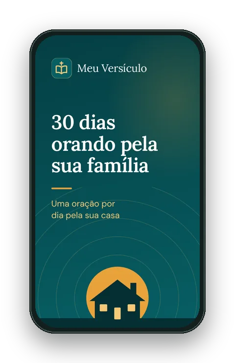 Capa do guia 30 dias orando pela sua família